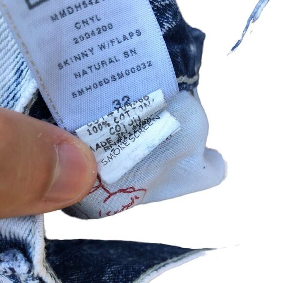 Vintage True Religion Jeans Size 32 SKINNY Smokescreen - Picture 6 of 11